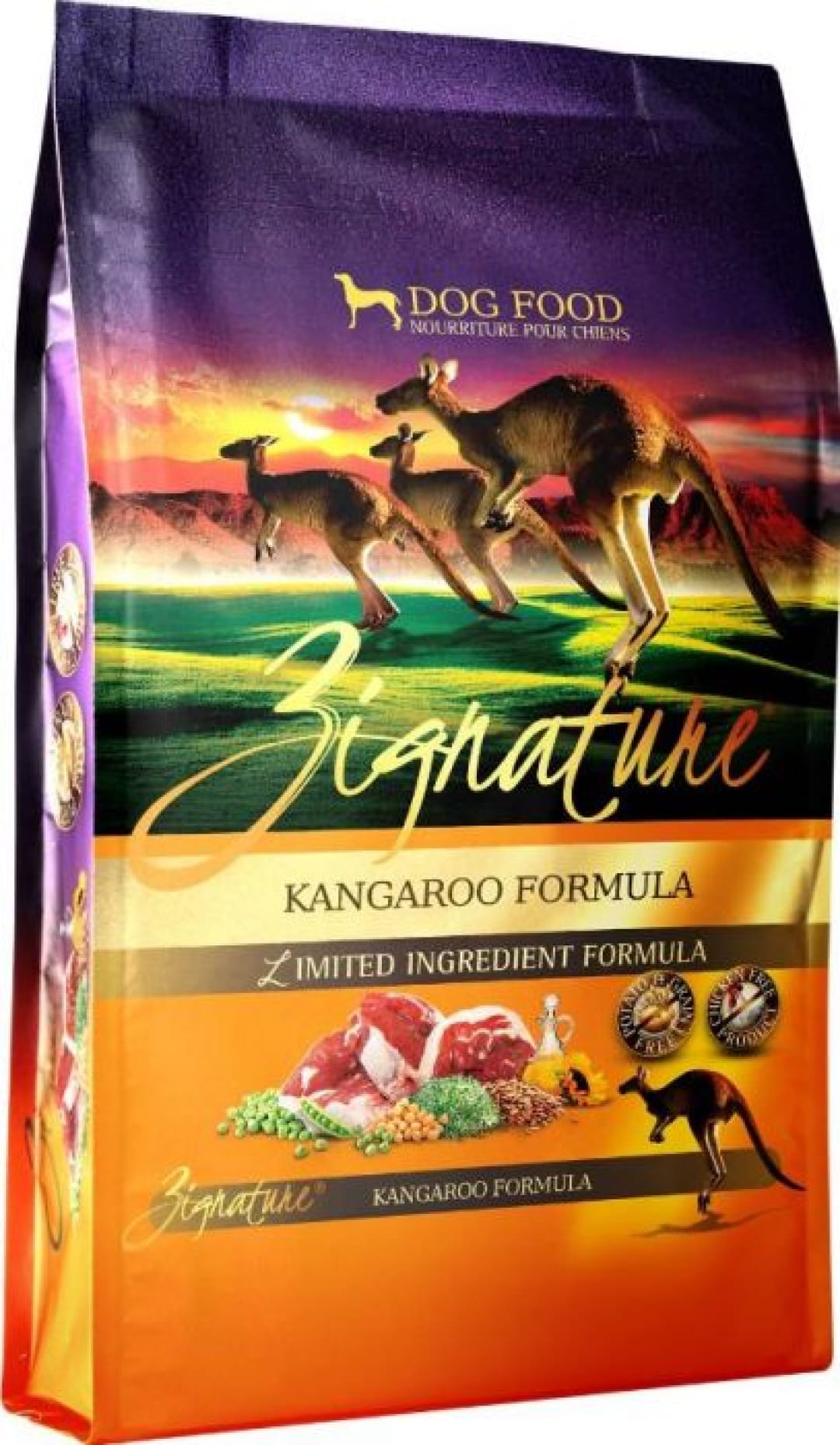 Zignature brand sales dog food